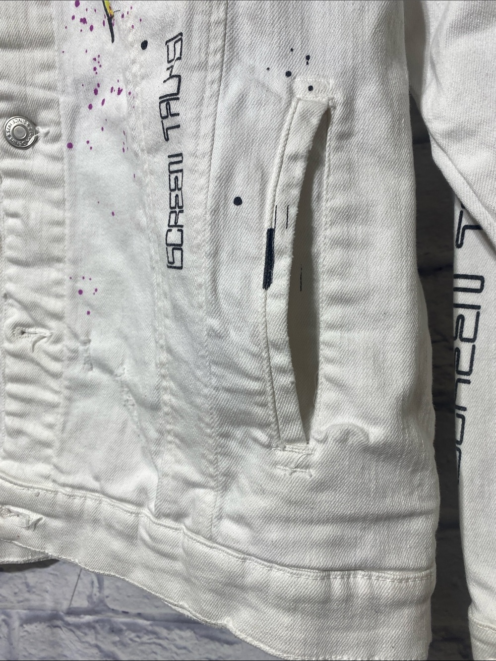 Zara White Men's Jacket - Picture 4 of 14